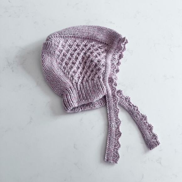 Wedoble girls wool blend sweater pants and bonnet matching set size 6 months - Picture 10 of 12